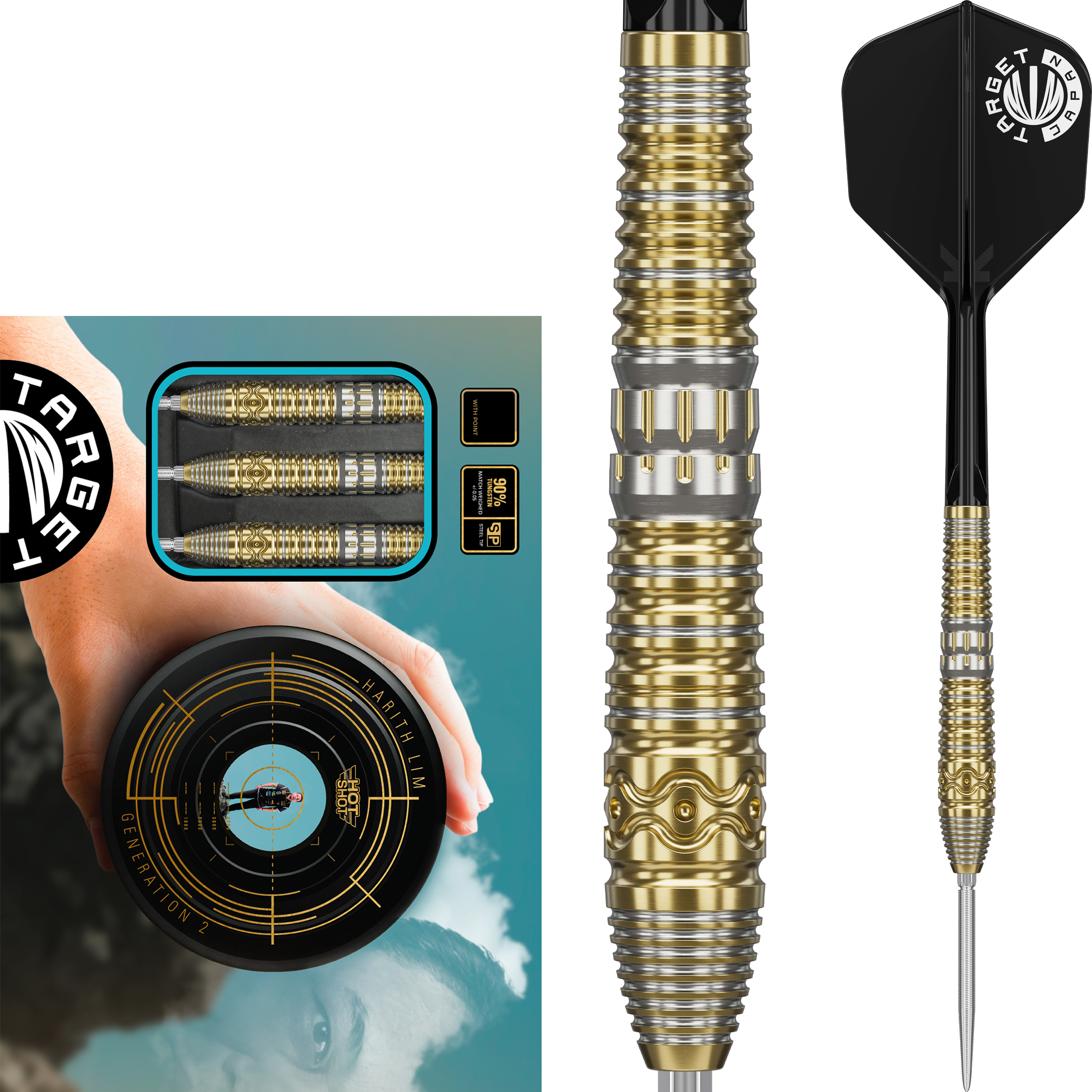 Target Japan Swiss Point George Nishitani GEN 5 Steeldart